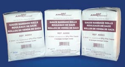 AMD Ritmed Conforming Bandage Vital-Roll Cotton 2-Ply 2 Inch X 3.6 Yard Roll Shape Sterile