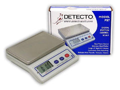 Detecto Scale Food / Lab Scale Detecto® Digital LCD Display 7 lbs. Capacity AC Adapter / Battery Operated