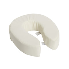 Mabis Healthcare Toilet Seat Cushion DMI® 4 Inch Height White Without Stated Weight Capacity