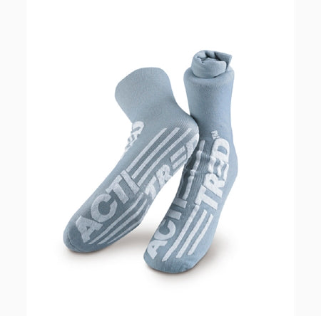 Medical Action Industries Slipper Socks Acti-Tred™ Large Beige