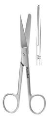 Miltex Operating Scissors MeisterHand® 5-1/2 Inch Length Surgical Grade Stainless Steel NonSterile Finger Ring Handle Straight Sharp Tip / Blunt Tip - M-519611-2874 - Each