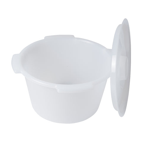 DMI 7-Quart Commode Pails with Lid (12 Count) AM-520-1209-1900