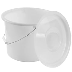 DMI 12-Quart Commode Pails with Lid AM-520-1210-1900