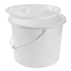 DMI 12-Quart Commode Pails with Lid AM-520-1210-1900