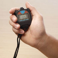 Patterson Medical Supply Digital Stopwatch Handheld 24 Hours Digital Display
