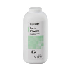 Baby Powder McKesson 14 oz. Fresh Scent Shaker Bottle Cornstarch