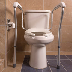HealthSmart Germ-Free Toilet Rails Safety Arms AM-521-9804-9601