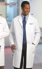 Fashion Seal Uniforms Lab Coat White Size 44 Knee Length Reusable