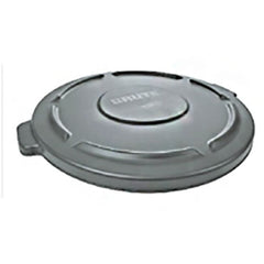 RJ Schinner Co Trash Can Lid Rubbermaid® Strong, Snap-On Lid for Secure, Stable Stacking, Gray - M-521314-2409 - Each