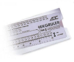 American Diagnostic Corp EKG Ruler 1-11/16 X 6-3/8 Inch