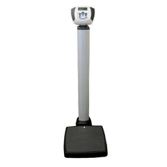 Health O Meter Floor Scale Health O Meter® Digital LCD Display 600 lbs. Capacity Gray AC Adapter / Battery Operated