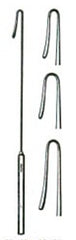 Crypt Hook Miltex® Pratt 8-1/2 Inch Length German Stainless Steel NonSterile Reusable