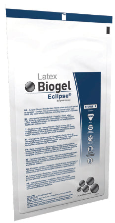 Molnlycke Surgical Glove Biogel® Eclipse™ Size 8.5 Sterile Pair Latex Extended Cuff Length Micro-Textured Straw Not Chemo Approved - M-524125-4601 - Case of 4