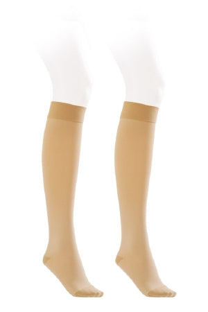 BSN Medical Compression Stocking JOBST® Opaque Knee High Medium Natural Closed Toe