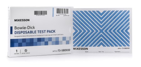 McKesson Sterilization Bowie-Dick Test Pack Steam
