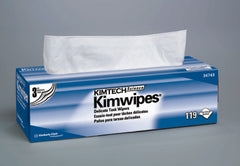 Kimberly Clark Delicate Task Wipe Kimtech Science Kimwipes Light Duty White NonSterile 3 Ply Tissue 11-4/5 X 11-4/5 Inch Disposable - M-525211-2629 - Case of 15