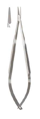 Needle Holder 6 1/2 Inch Length Smooth Jaws Spring Handle