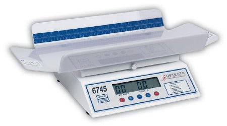 Detecto Scale Baby Scale Detecto® Digital LCD Display 30 lbs. Capacity AC Adapter / Battery Operated