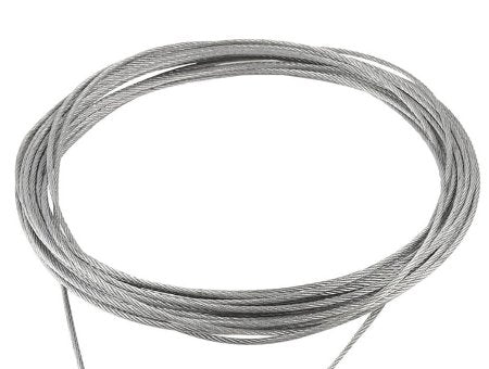 Exergen Security Cable Exergen® 8 Foot, Vinyl Covered Steel, Field Attachment For Exergen Thermometers