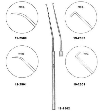 Miltex Hook Miltex® House 6-1/2 Inch Length German Stainless Steel NonSterile Reusable - M-526559-3694 - Each