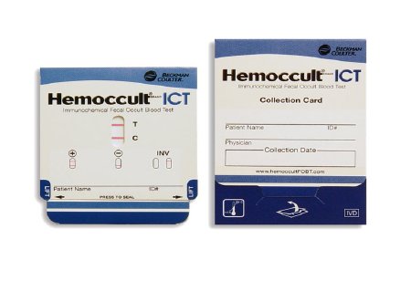 Hemocue Patient Sample Collection and Screening Kit Hemoccult® ICT Colorectal Cancer Screening Fecal Occult Blood Test (iFOB or FIT) Stool Sample 100 Cards