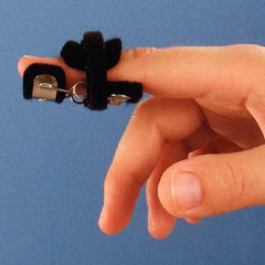 Patterson Medical Supply Mini Modified Safety Pin Finger Splint Bunnell™ Medium Hook and Loop Closure