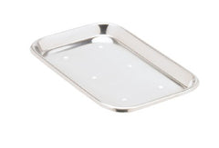 Miltex Instrument Tray Miltex® Perforated Mayo Stainless Steel 23/32 X 6-1/2 X 10 Inch - M-528669-2825 - Each