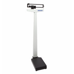 Health O Meter Column Scale with Height Rod Health O Meter® Balance Beam Display 390 lbs. Capacity Black / White Analog