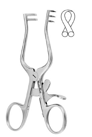 Retractor MeisterHand 4 Inch Length OR Grade