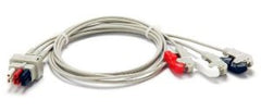 Vyaire Medical Cable 300 Series 30 Inch, 3 Lead, AAMI Color Coding