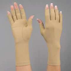 Patterson Medical Supply Compression Gloves Rolyan® Open Finger Large Over-the-Wrist Left Hand Lycra® / Spandex - M-529250-4816 - Each