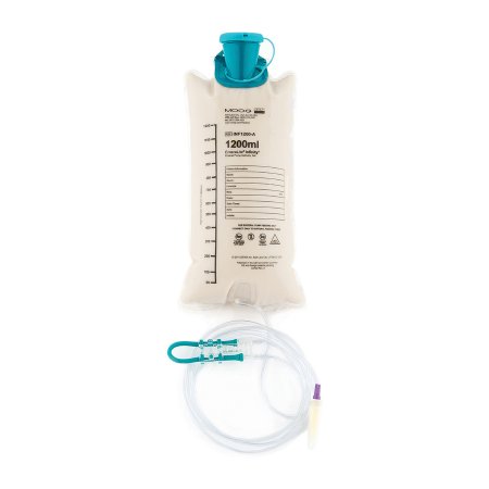 Zevex Enteral Feeding Pump Bag Set EnteraLite® Infinity® 1200 mL DEHP-Free