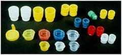 Globe Scientific Tube Closure Polyethylene Two-Position Snap Cap Natural 12 mm For 12 mm Tubes NonSterile