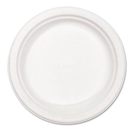 Chinet® Paper Dinnerware, Plate, 8 3/4" dia, White, 500/Carton