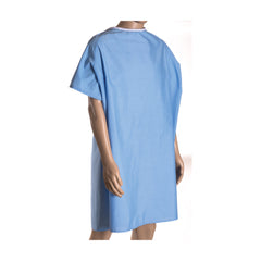 DMI Easy Access Patient Hospital Gown with Snap Shoulders AM-532-8032-0139