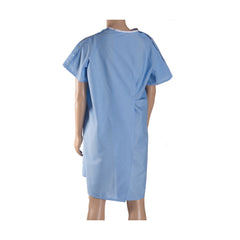 DMI Easy Access Patient Hospital Gown with Snap Shoulders AM-532-8032-0139