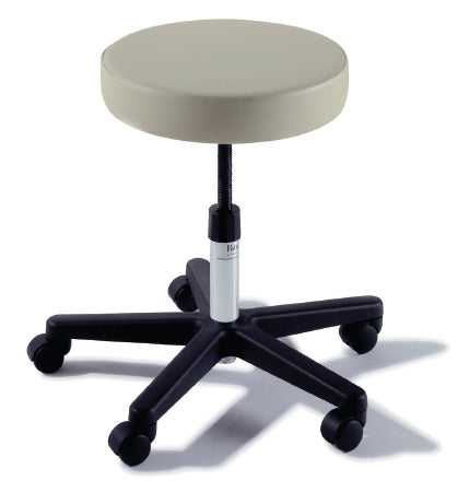 Midmark Exam Stool Ritter® 270 Value Series Backless Spinlift Height Adjustment 5 Casters Shadow Gray