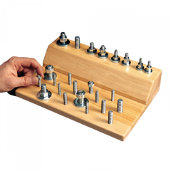 Two-Tiered Horizontal Bolt Board