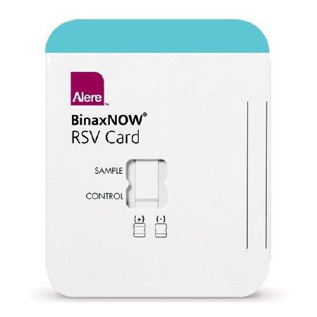 Abbott Rapid Dx North America LLC Rapid Test Kit BinaxNOW® Infectious Disease Immunoassay Respiratory Syncytial Virus Test (RSV) Nasopharyngeal Swab / Nasal Wash Sample 10 Tests