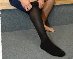 BSN Medical Compression Stocking JOBST® for Men Knee High Medium Black Closed Toe