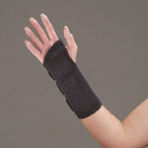 DeRoyal Wrist Brace DeRoyal® Low Profile Foam Left Hand Black Medium