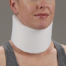 DeRoyal Cervical Collar DeRoyal® Economy Soft Density Adult One Size Fits Most One-Piece 4-1/2 Inch Height 24 Inch Length