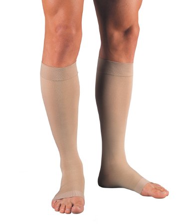 BSN Medical Compression Stocking JOBST® Knee High Large Beige Open Toe