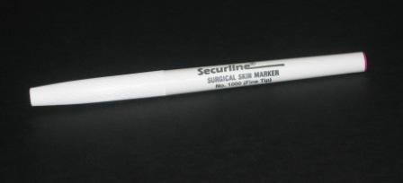 Aspen Surgical Products Skin Marker Securline® Gentian Violet Tapered Tip Ruler Sterile - M-53610-3702 - Case of 100