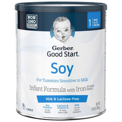 Nestle Healthcare Nutrition Infant Formula Gerber® Good Start® Soy 12.9 oz. Can Powder