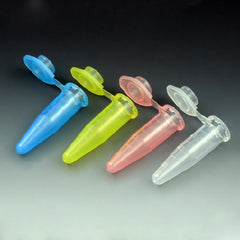 Globe Scientific Microcentrifuge Tube Conical Bottom Plain 1.5 mL Without Color Coding Snap Cap Polypropylene Tube