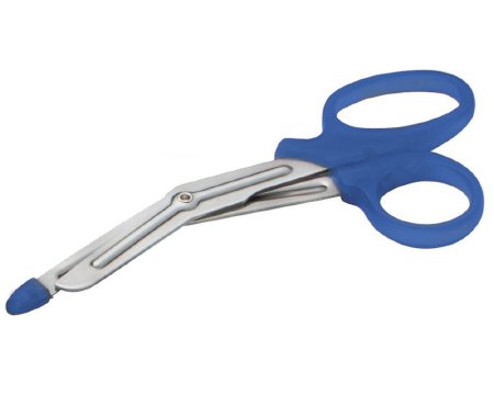 American Diagnostic Corp Utility Shears MiniMedicut™ Nurse 5-1/2 Inch Length Stainless Steel / Polypropylene NonSterile Finger Ring Handle Angled Blunt Tip / Blunt Tip - M-538547-4409 - Each