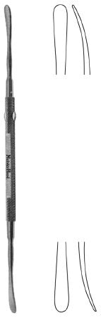 Miltex Elevator MeisterHand Freer 7 Inch Length Surgical Grade German Stainless Steel NonSterile - M-539986-2222 - Each