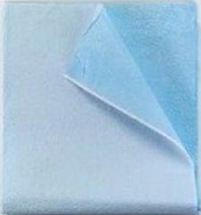 Tidi Products Stretcher Sheet Tidi® Everyday Flat 40 X 48 Inch Blue Tissue / Poly Disposable