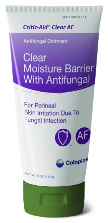 Coloplast Skin Protectant Critic-Aid® Clear AF 5 oz. Tube Scented Ointment CHG Compatible